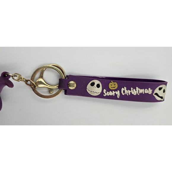The Nightmare Before Christmas Witch with Mask Scary Christmas Keychain - Picture 4 of 6